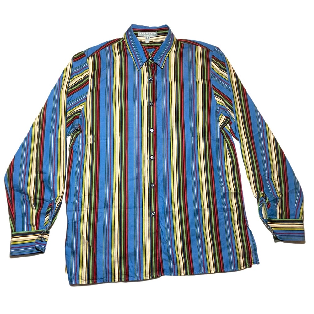 Vintage Foxcroft Striped Button Down Shirt